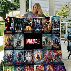 Marvel Studio Quilt Blanket and Home Decor