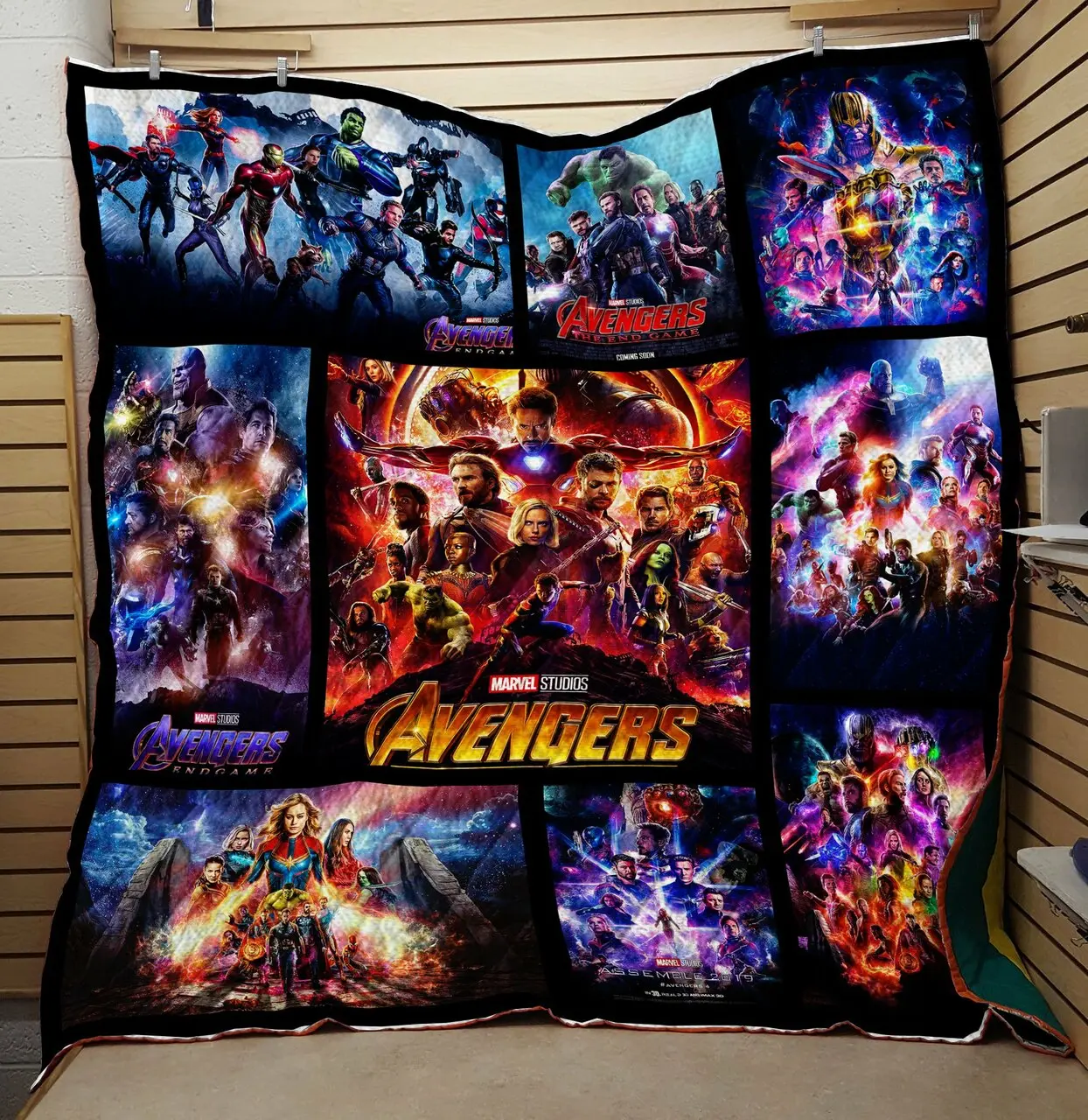 Marvel Superhero Quilt and Home Decor