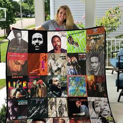 Marvin Gaye Blanket Th1709 Quilt and Home Decor