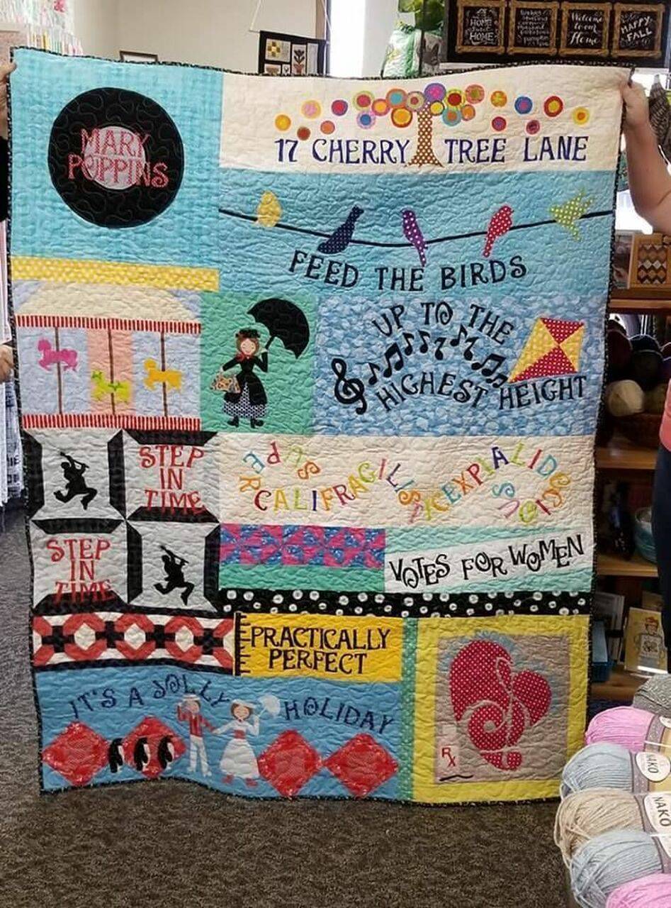 Mary Poppins Clh0711059Q Quilt Blanket and Home Decor