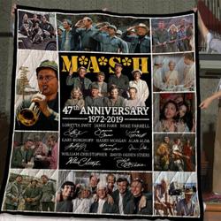 M*A*S*H Quilt Blanket and Home Decor