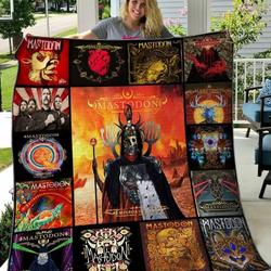Mastodon Quilt Blanket Hvt040617  Quilt and Home Decor