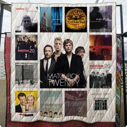 Matchbox Twenty Quilt Blanket and Home Decor