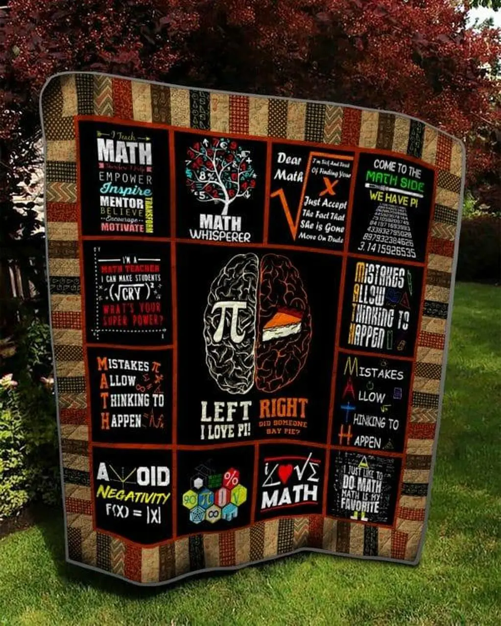 Mathematics Bs0304 2 Quilt Blanket Quilt and Home Decor