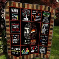 Mathematics Bs0304 2 Quilt Blanket  Quilt and Home Decor