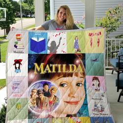 Matilda Quilt Blanket For Fans and Home Decor
