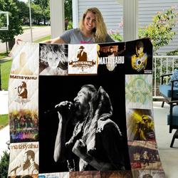Matisyahu Quilt Blanket and Home Decor