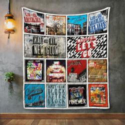 Matt And Kim Album Covers Quilt Blanket and Home Decor