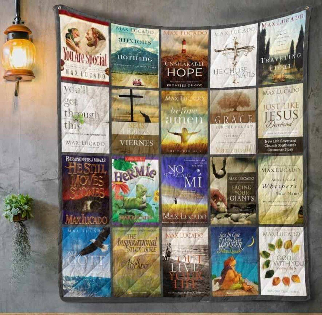 Max Lucado Blanket Th1507 Quilt and Home Decor