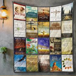 Max Lucado Quilt Blanket Th1507 and Home Decor