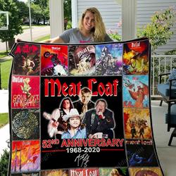Meat Loaf Quilt Blanket and Home Decor