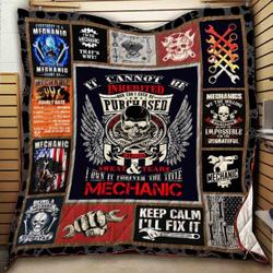 Mechanic Quilt Blt and Home Decor