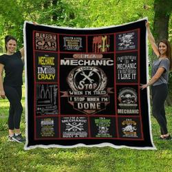 Mechanic V5 TQV030795 3D Customized Quilt and Home Decor