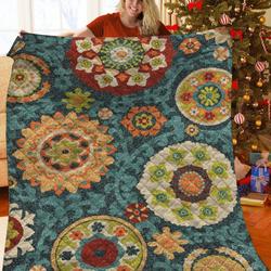 Medallion Quilt Bkz and Home Decor