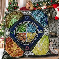 Meditation EleMent BHV1 3D Customized Quilt and Home Decor