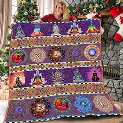 Meditation Line Pattern 3D Customized Quilt and Home Decor