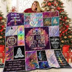 Meditation Quotes  3D Customized Quilt and Home Decor