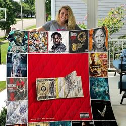 Meek Mill Quilt Blanket 01313 and Home Decor