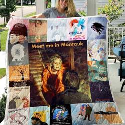 Meet Me In Montauk V1 Blanket Th0107 Quilt and Home Decor