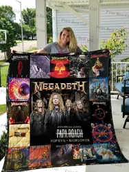 Megadeth Albums Cover Poster Quilt and Home Decor