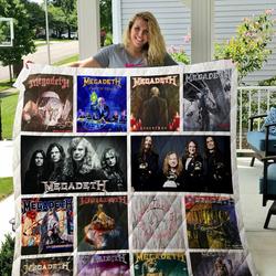 Megadeth Albums Quilt Blanket For Fans Ver 14 and Home Decor