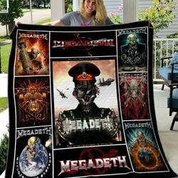 Megadeth Quilt Blanket Hvt250508  Quilt and Home Decor