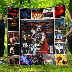 Mercyful Fate Albums Cover Poster Quilt 4 and Home Decor