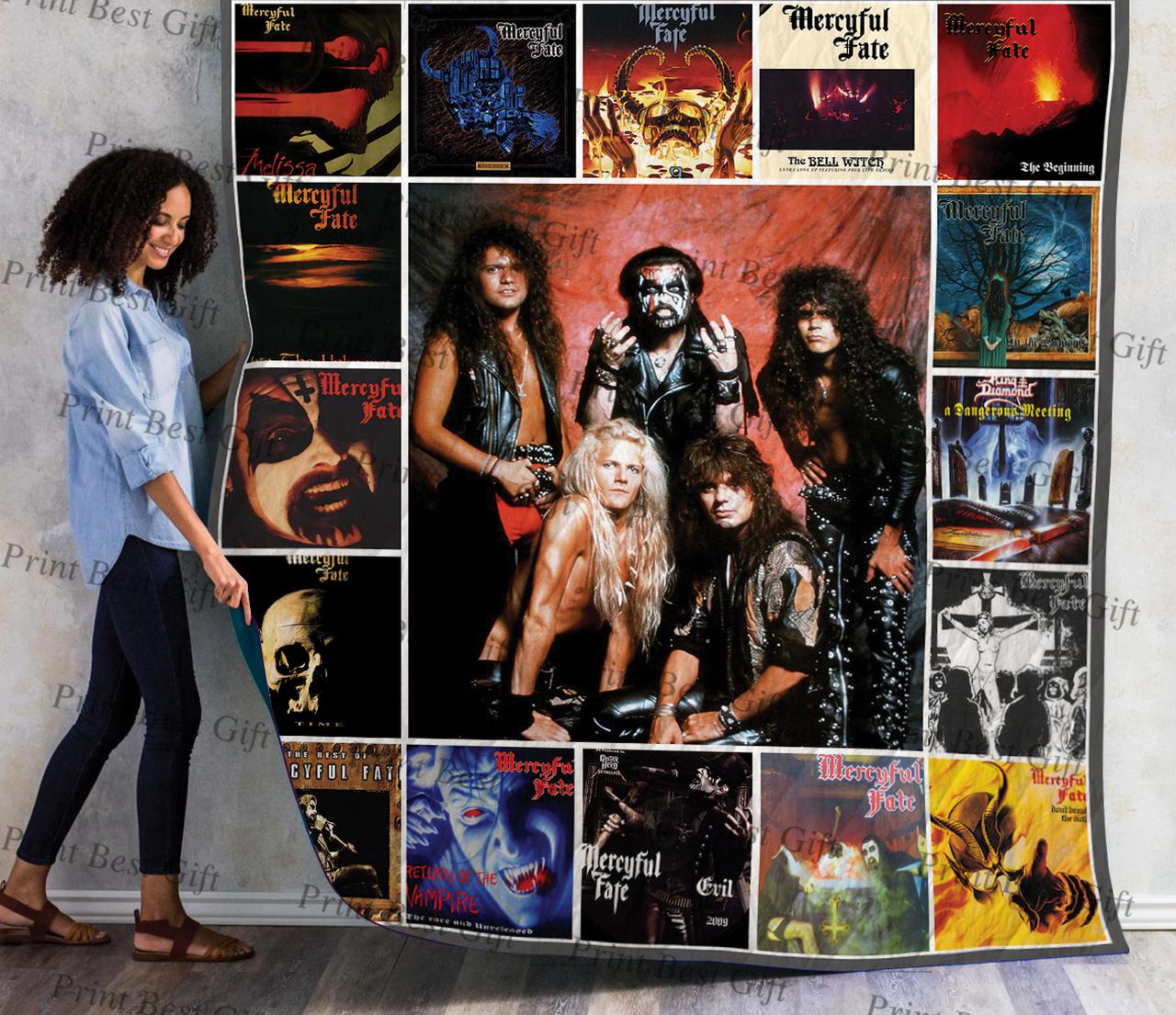 Mercyful Fate Albums Cover Poster Quilt and Home Decor