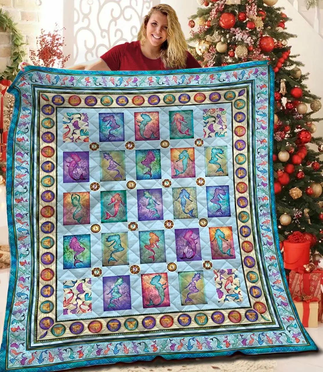 Mermaid Quilt Bcn and Home Decor