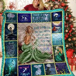 Mermaid Quilt Bdm and Home Decor