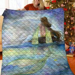 Mermaid Quilt Beq and Home Decor