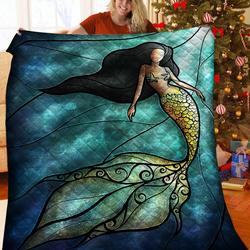 Mermaid Quilt Bfz and Home Decor