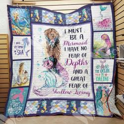 Mermaid Quilt Blanket Dhc06021069Td and Home Decor