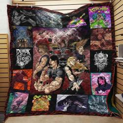 Metalocalypse Collage Blanket Th10072019 Quilt and Home Decor