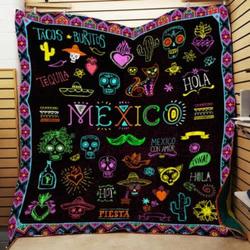 Mexico Cl22100351Mdq Quilt Blanket and Home Decor