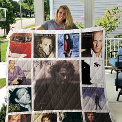 Michael Bolton Albums Quilt Blanket Ver 13 and Home Decor