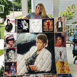 Michael Jackson Quilt Blanket 01138 and Home Decor
