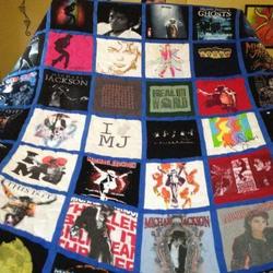 Michael Jackson Quilt Blanket Bn14  Quilt and Home Decor