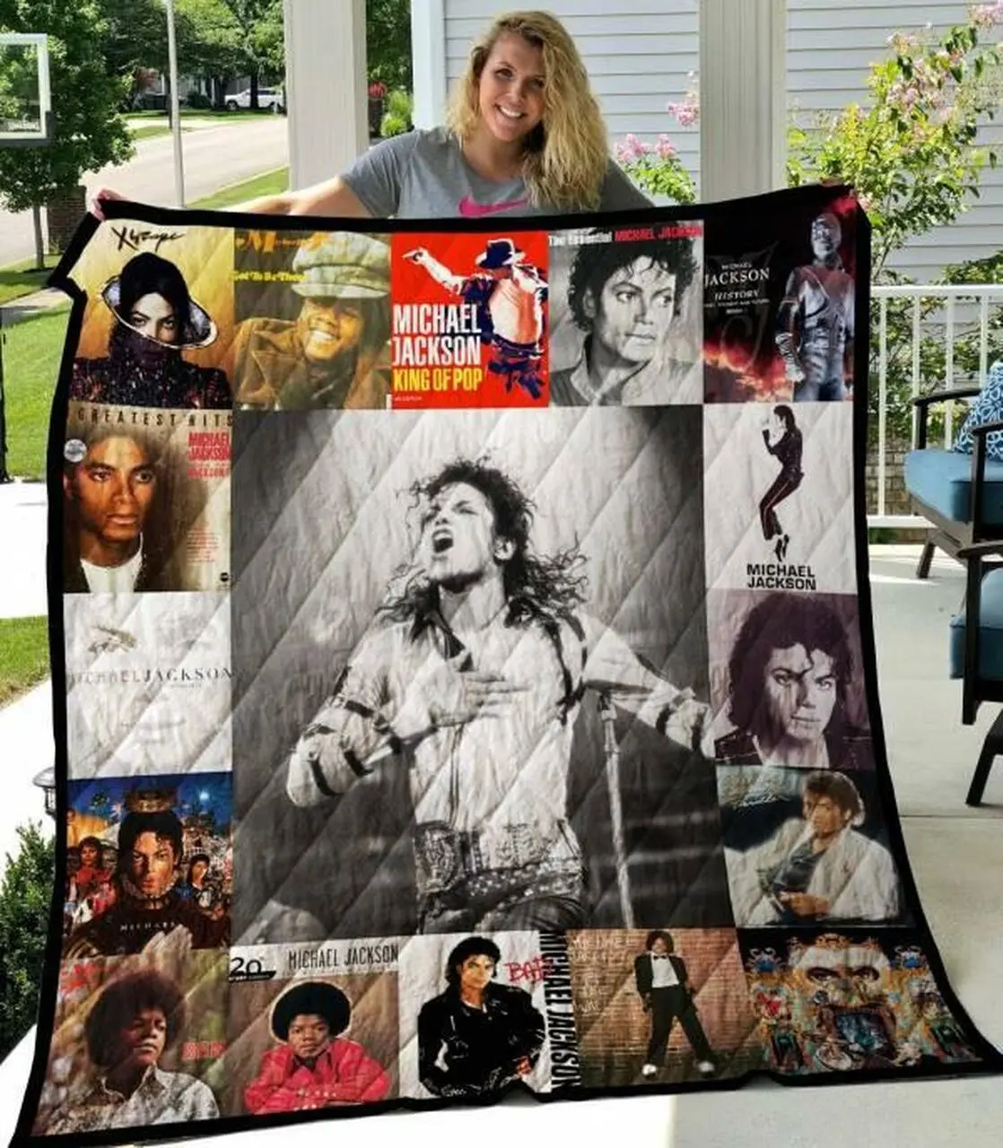 Michael Jackson Quilt Blanket M150622 Quilt and Home Decor