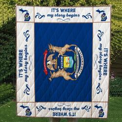 Michigan Hur Quilt Bevrkf and Home Decor