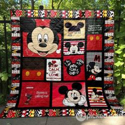 Mickey Forever Quilt Blanket Hn57  Quilt and Home Decor