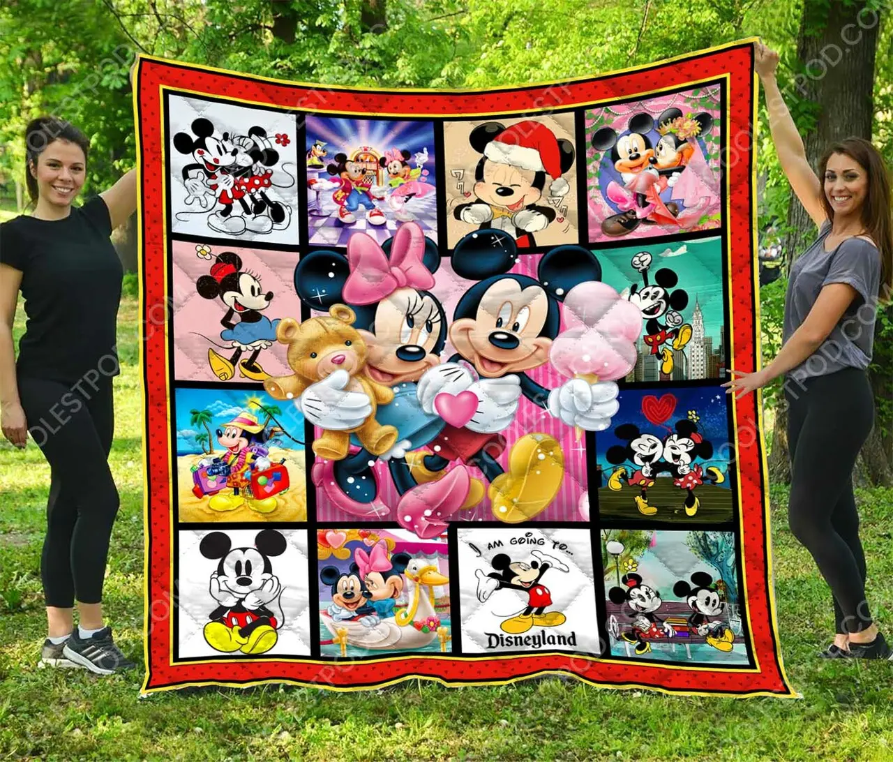 Mickey Mouse H89 - Quilt and Home Decor
