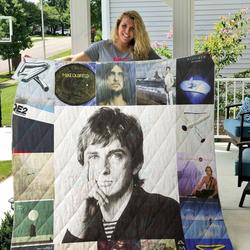 Mike Oldfield Quilt Blanket and Home Decor