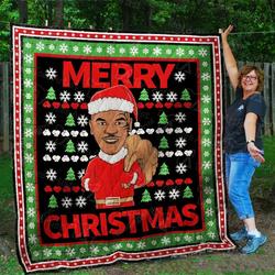 Mike Tyson Quilt Blanket and Home Decor