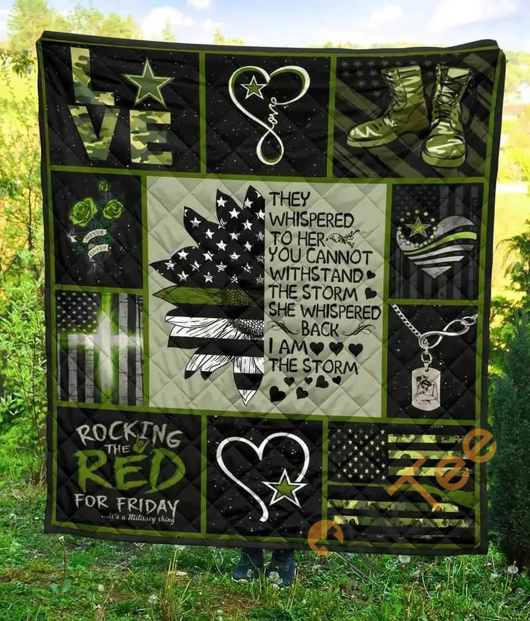 Military Blanket TH0509 Quilt and Home Decor