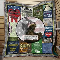 Military Mom G Quilt Yk and Home Decor