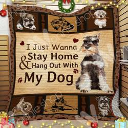 Miniature Schnauzer Dog Quilt Blanket Dhc0602728Td and Home Decor