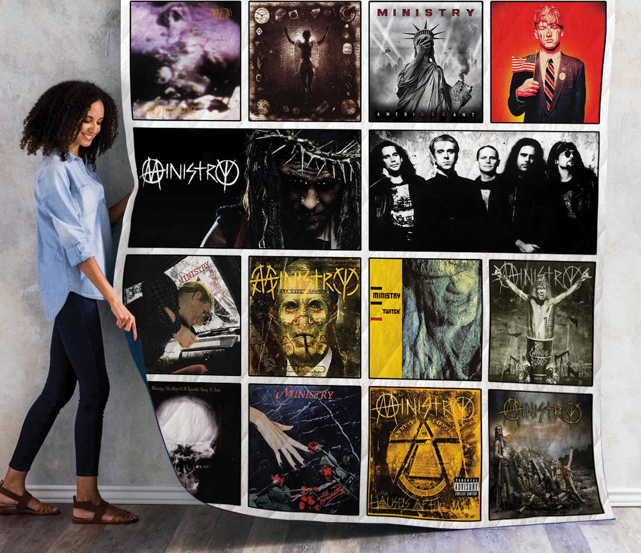 Ministry Albums Quilt Blanket Ver14 and Home Decor