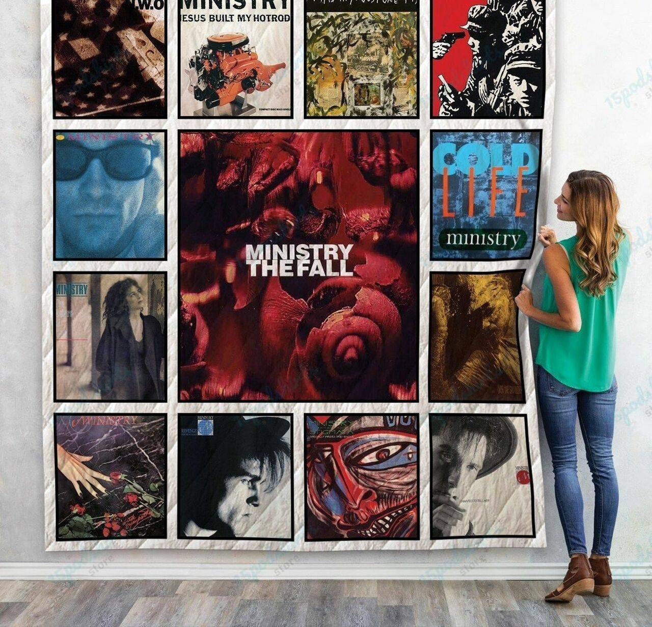 Ministry Singles Album Quilt Blanket 01 and Home Decor