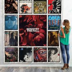 Ministry Singles Album Quilt Blanket 01 and Home Decor